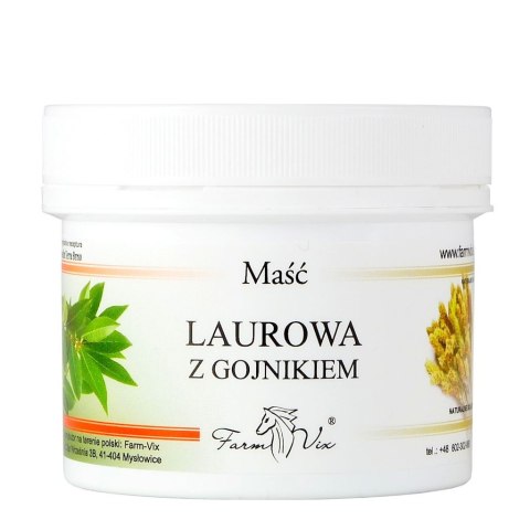 FarmVix Maść Laurowa z Gojnikiem 150ml FarmVix Maść Laurowa z Gojnikiem 150ml