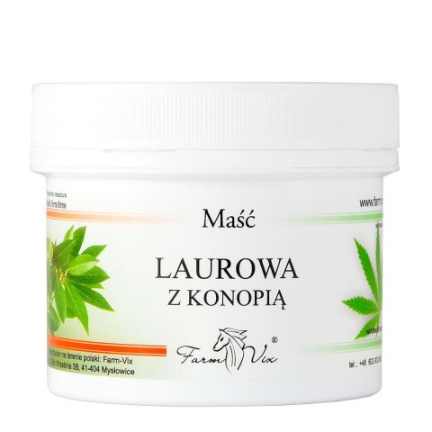 FarmVix Maść Laurowa z Konopią 150ml FarmVix Maść Laurowa z Konopią 150ml