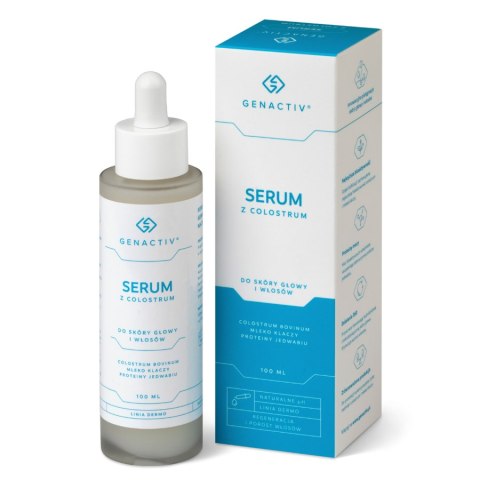 GENACTIV Serum z Colostrum do skóry głowy i włosów 100ml GENACTIV Serum z Colostrum do skóry głowy i włosów 100ml