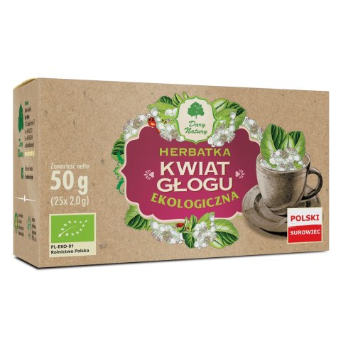 Głóg kwiat fix BIO 25*2g DARY NATURY Głóg kwiat fix BIO 25*2g DARY NATURY