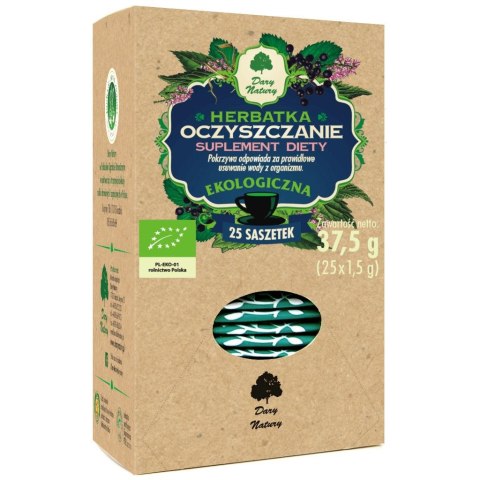 Herbatka Oczyszczanie fix BIO 25*1,5g DARY NATURY Herbatka Oczyszczanie fix BIO 25*1,5g DARY NATURY