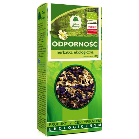 Herbatka Odporność BIO 50g DARY NATURY Herbatka Odporność BIO 50g DARY NATURY
