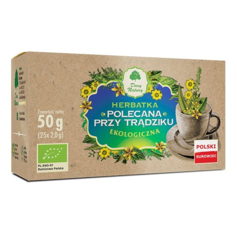 Herbatka Polecana przy trądziku fix BIO 25*2g DARY NATURY Herbatka Polecana przy trądziku fix BIO 25*2g DARY NATURY