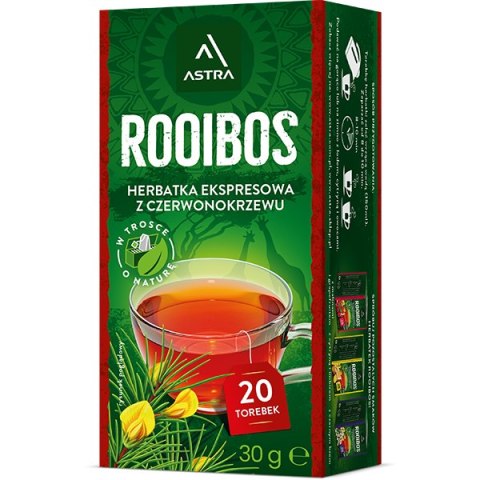 Herbatka ROOIBOS 20*1,5g ASTRA Herbatka ROOIBOS 20*1,5g ASTRA