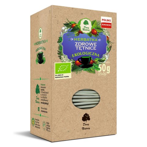 Herbatka Zdrowe Tętnice fix BIO 25*2g DARY NATURY Herbatka Zdrowe Tętnice fix BIO 25*2g DARY NATURY