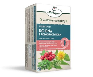Herbatka do dna z podagrycznikiem fix 20*2g HERBAPOL KRAKÓW