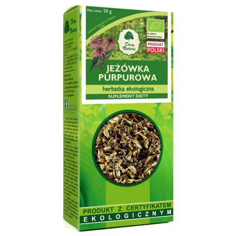Jeżówka purpurowa BIO suplement 50g DARY NATURY Jeżówka purpurowa BIO suplement 50g DARY NATURY