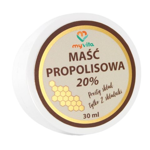 MyVita Maść propolisowa 20% 30ml MyVita Maść propolisowa 20% 30ml