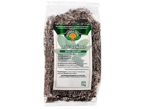 NATURA-WITA Szałwia liść 50g NATURA-WITA Szałwia liść 50g