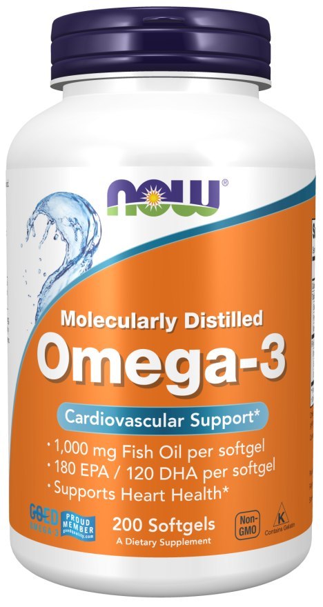 NOW FOODS Omega-3 1000mg, 200sgels. NOW FOODS Omega-3 1000mg, 200sgels.