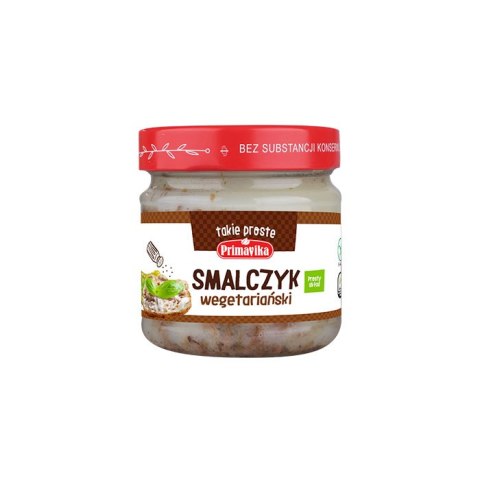 PRIMAVIKA Smalczyk wegetariański 160g PRIMAVIKA Smalczyk wegetariański 160g