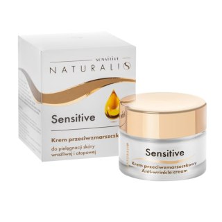 SENSITIVE Krem przeciwzmarszczkowy do skóry wrażliwej i atopowej 50ml NATURALIS