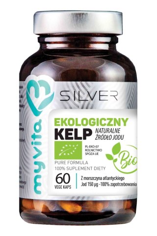 SILVER Kelp BIO 150mcg jodu, 60kaps. MyVita