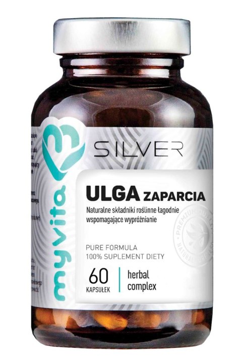 SILVER Ulga Zaparcia 60kaps. MyVita SILVER Ulga Zaparcia 60kaps. MyVita