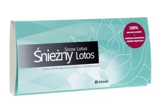 ŚNIEŻNY LOTOS Mini 2 sztuki - ziołowe wkładki higieniczne o działaniu antybakteryjnym