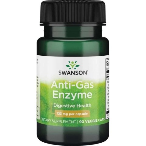 SWANSON Anti-Gas Enzyme 90vcaps. SWANSON Anti-Gas Enzyme 90vcaps.