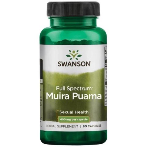 SWANSON Muira Puama 400mg, 90kaps. SWANSON Muira Puama 400mg, 90kaps.