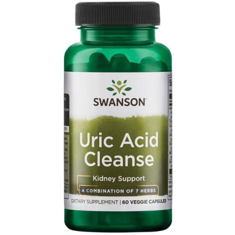 SWANSON Uric Acid Cleanse 60 vcaps. SWANSON Uric Acid Cleanse 60 vcaps.