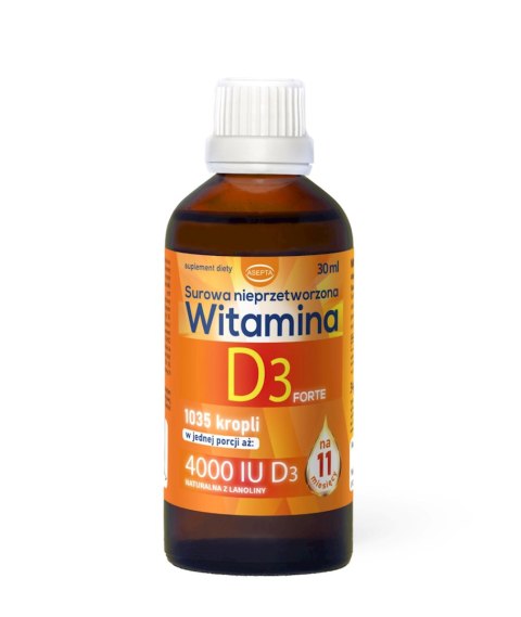 ASEPTA Witamina D3 Forte 4000 IU - 30ml ASEPTA Witamina D3 Forte 4000 IU - 30ml