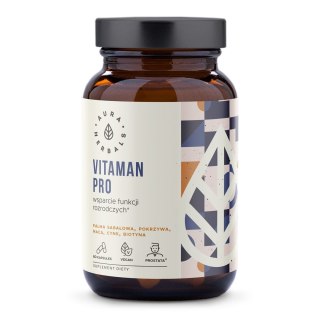 AURA HERBALS Vitaman Pro, wsparcie funkcji rozrodczych 60 kaps.