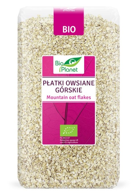 BIO PLANET Płatki owsiane GÓRSKIE BIO 600g