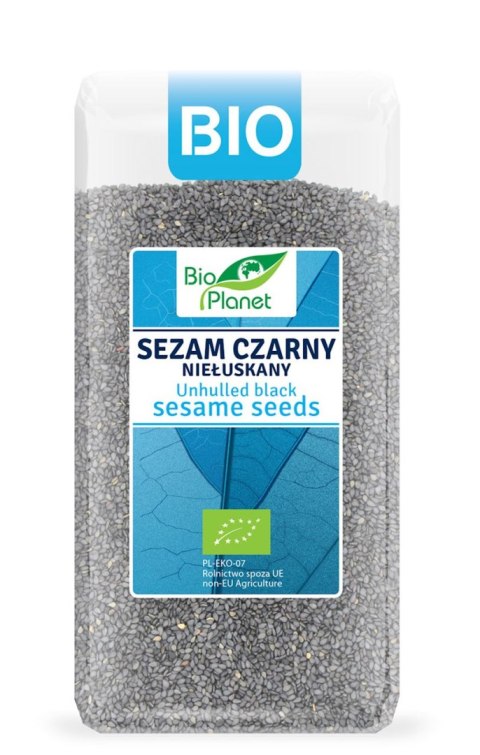 BIO PLANET Sezam czarny BIO 200g BIO PLANET Sezam czarny BIO 200g