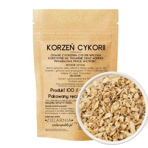 Cykoria podróżnik korzeń 50g ZIELARZPOLSKI.PL Cykoria podróżnik korzeń 50g ZIELARZPOLSKI.PL