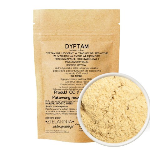 Dyptam mielony korzeń 50g ZIELARZPOLSKI.PL Dyptam mielony korzeń 50g ZIELARZPOLSKI.PL