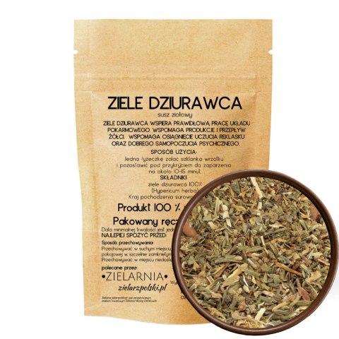 Dziurawiec ziele 50g ZIELARZPOLSKI.PL Dziurawiec ziele 50g ZIELARZPOLSKI.PL