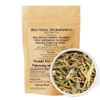 Fiołek trójbarwny ziele 50g ZIELARZPOLSKI.PL
