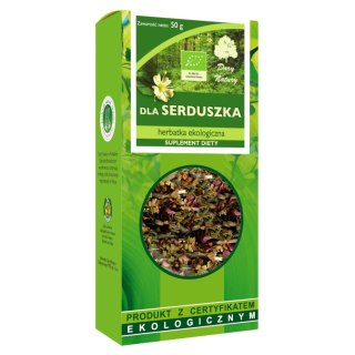HERBATKA DLA SERDUSZKA BIO 50 g - DARY NATURY data do 02.2025