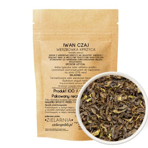 Iwan czaj (wierzbówka kiprzyca) 50g ZIELARZPOLSKI.PL Iwan czaj (wierzbówka kiprzyca) 50g ZIELARZPOLSKI.PL