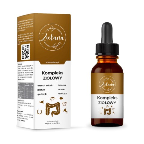 Kompleks ziołowy 50ml ZIELANA Kompleks ziołowy 50ml ZIELANA