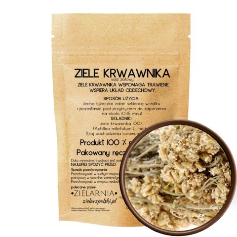 Krwawnik ziele 50g ZIELARZPOLSKI.PL Krwawnik ziele 50g ZIELARZPOLSKI.PL