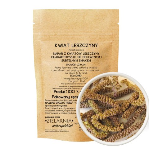 Leszczyna kwiat 50g ZIELARZPOLSKI.PL Leszczyna kwiat 50g ZIELARZPOLSKI.PL