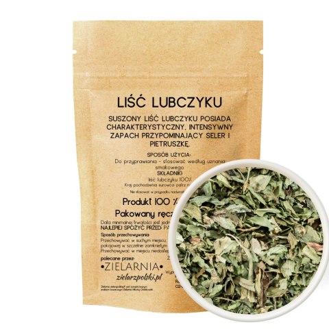 Lubczyk liść 50g ZIELARZPOLSKI.PL Lubczyk liść 50g ZIELARZPOLSKI.PL