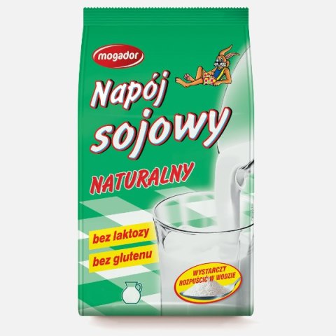MOGADOR Napój sojowy naturalny w proszku 400g MOGADOR Napój sojowy naturalny w proszku 400g