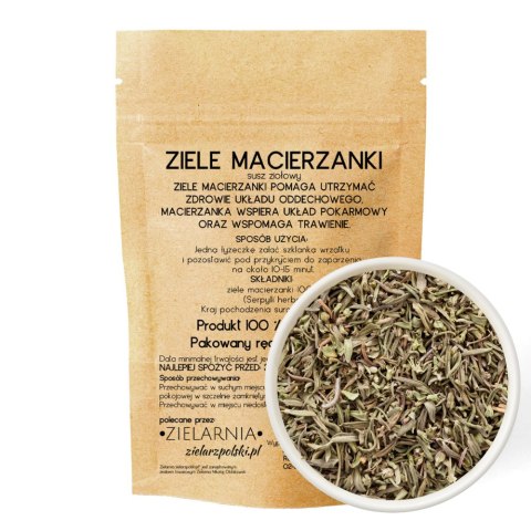 Macierzanka ziele 50g ZIELARZPOLSKI.PL