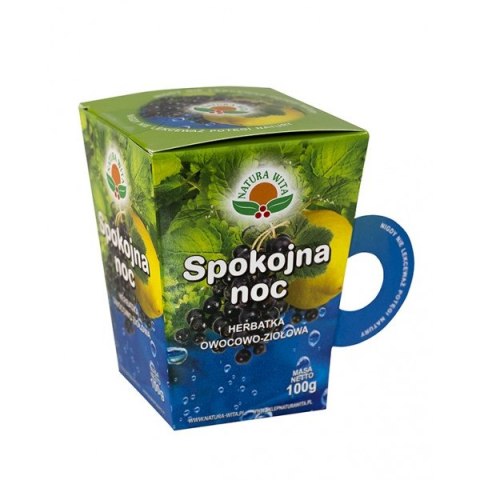 NATURA-WITA Herbatka Spokojna Noc 100g (pudełko) NATURA-WITA Herbatka Spokojna Noc 100g (pudełko)