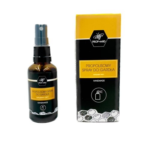 PROP-MAD Propolisowy spray do gardła 50ml PROP-MAD Propolisowy spray do gardła 50ml