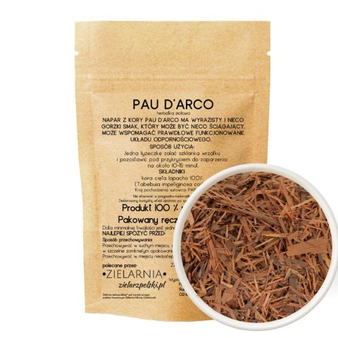 Pau D'arco (La pacho) 50g ZIELARZPOLSKI.PL Pau D'arco (La pacho) 50g ZIELARZPOLSKI.PL