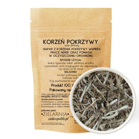 Pokrzywa korzeń 50g ZIELARZPOLSKI.PL Pokrzywa korzeń 50g ZIELARZPOLSKI.PL