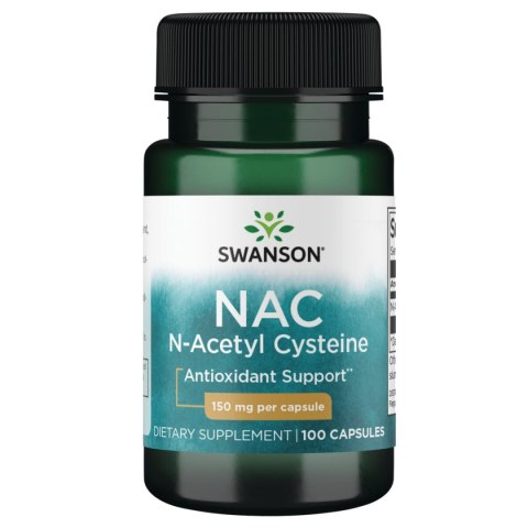 SWANSON NAC N-Acetylocysteina 150mg, 100kaps. SWANSON NAC N-Acetylocysteina 150mg, 100kaps.