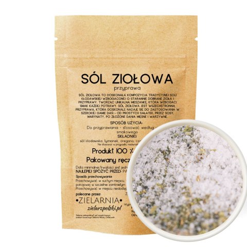 Sól ziołowa 50g ZIELARZPOLSKI.PL Sól ziołowa 50g ZIELARZPOLSKI.PL