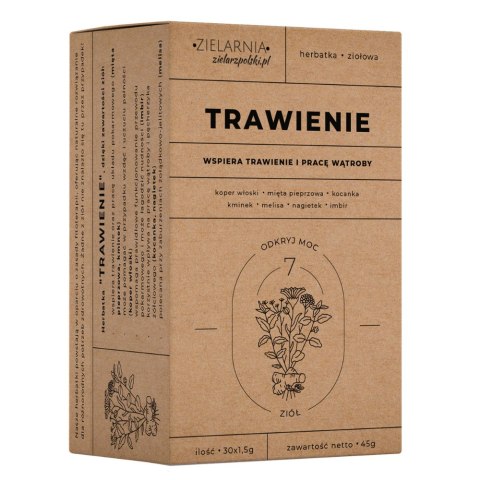 TRAWIENIE Fix 30x1,5g (zaparcia, wzdęcia) ZIELARZPOLSKI.PL TRAWIENIE Fix 30x1,5g (zaparcia, wzdęcia) ZIELARZPOLSKI.PL