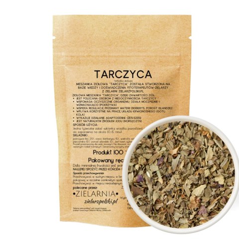 Tarczyca - herbatka ziołowa 100g ZIELARZPOLSKI.PL Tarczyca - herbatka ziołowa 100g ZIELARZPOLSKI.PL