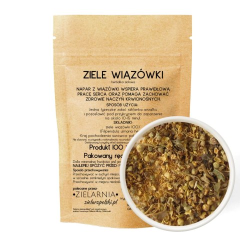 Wiązówka ziele 50g ZIELARZPOLSKI.PL Wiązówka ziele 50g ZIELARZPOLSKI.PL