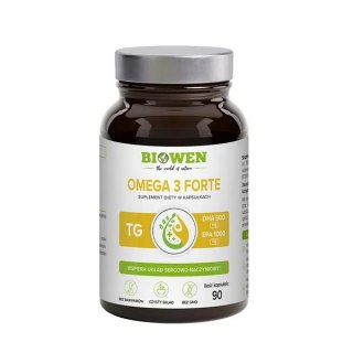 BIOWEN Omega 3 Forte 1000 mg EPA, 500 mg DHA 90 kapsułek