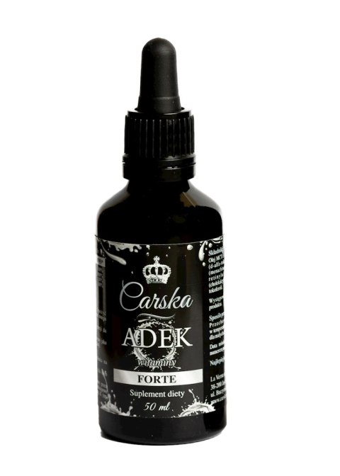 CARSKA Witaminy ADEK Forte 50ml (800 porcji) CARSKA Witaminy ADEK Forte 50ml (800 porcji)