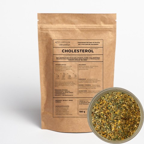 Cholesterol - herbatka ziołowa 100g ZIELARZPOLSKI.PL Cholesterol - herbatka ziołowa 100g ZIELARZPOLSKI.PL